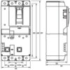 DOEPKE Leistungsschalter 100A 4p IP20 DFL8 100-4/0,03-B NK 80-100A/In Einb – Bild 2