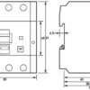 DOEPKE FI/LS-Schutzschalter C13 4p 0,1A DRCBO 4 C13/0,10/3N-B+ B+ 6kA 4,5TE 3p – Bild 3