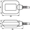 DOEPKE Schwimmerschalter 3m 230V IP68 Champ 2 GS-L/F 03 m 10A horiz.Mont – Bild 2