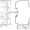 DOEPKE FI/LS-Schutzschalter C25 2p 0,03A DRCBO 4 C25/0,03/1N-B SK B 6kA 2,5TE 1p – Bild 3
