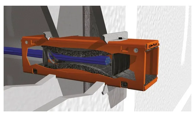 Cablofil CM250058 Brandschutz Kabelabschottung EZD44T 116x102x356mm