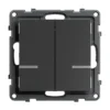 Legrand 765934 Seano with Netatmo Wandsender 2-Fach Anthrazit – Bild 2
