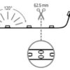 Rutec B84105 Flex.LEDStrip,24V,Innen, 3000K CRI80 VARDAflex - 5 M-Rolle – Bild 3