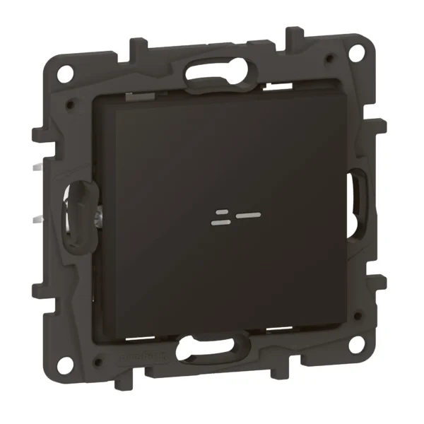 Legrand 863852 Niloe Step with Netatmo Schalter/Dimmer m.Neutralleiter Schwarz