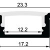 Rutec 65605 ALU-Profil Kragen 17/8K – Bild 2