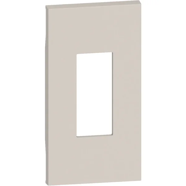 BTicino KM07M2 LivingNow 2M Abdeckung f.RJ11- u.RJ45-Einsätze Sand