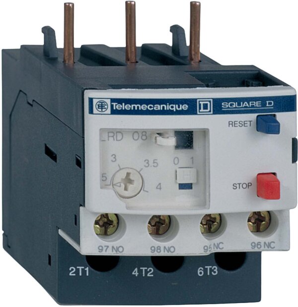 Schneider LRD08 Motorschutzrelais 2,5-4A 1S1Ö Klasse 10A
