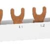 Schneider R9XFH412 Phasenschiene Gabel 4polig (N,L1,L2,L3) 12TE 63A – Bild 2
