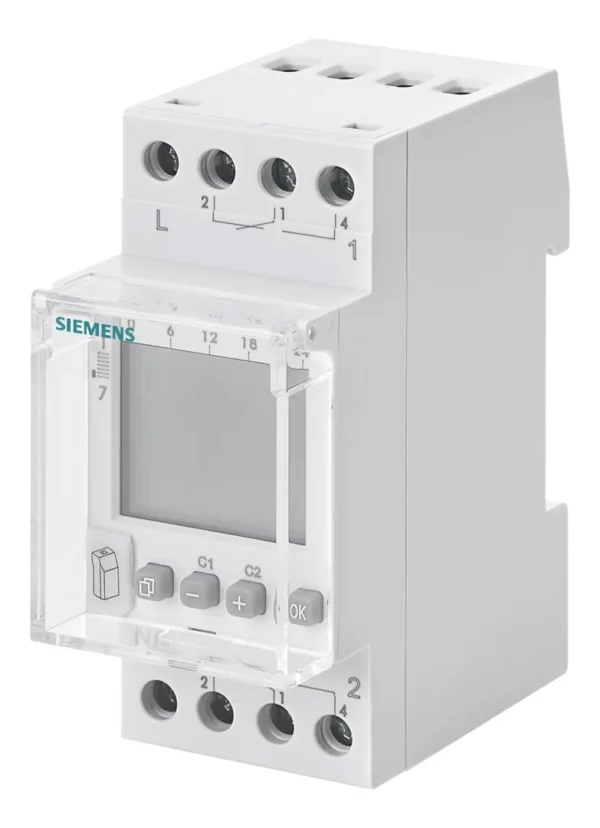 Siemens 7LF4522-0 Wochen-Zeitschaltuhr Profi Digital 230V 16A 2-Kanal 2TE SENTR