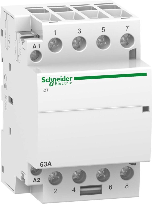 Schneider A9C20864 Installationsschütz iCT 63A 4S 220/240V 50Hz
