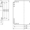 Schneider NSYMM43 Einfache Montageplatte H400xB300mm aus verzinktem Stahl – Bild 2