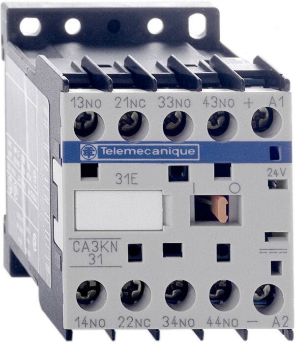 Schneider CA3KN40BD3 Hilfsschütz 4S 24VDC m.Diode