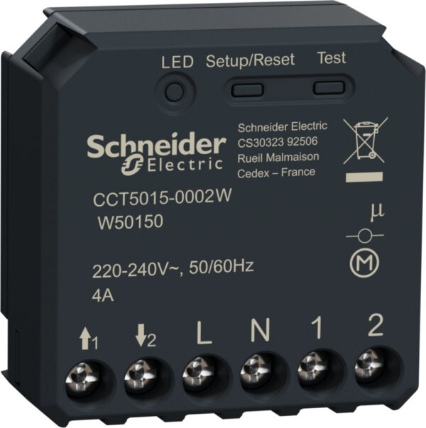 Schneider CCT5015-0002W Wiser Jalousieaktor 1fach UP