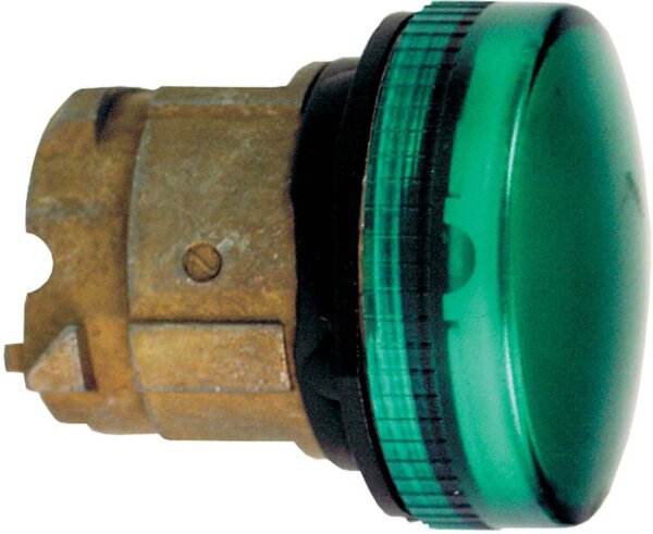 Schneider ZB4BV033 Leuchtmelder rund grün Kalotte glatt nur f.LED D22mm