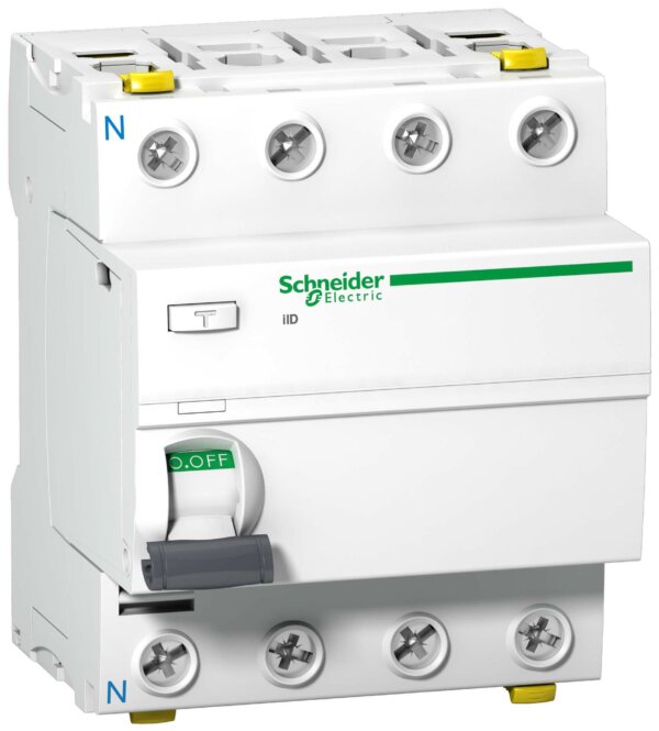 Schneider A9Z21463 Fi-Schutzschalter iID 4p 63A 30mA Typ A