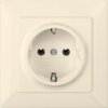 Siemens 5UB1581 DELTA line elektroweiß SCHUKO Steckdose 250VAC 16A Vollplatte – Bild 2