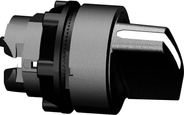Schneider ZB5AD3 Frontelement schwarz Wahlschalter 3Stellungen D22mm