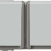Siemens 5UB4722 DELTA fläche IP44 AP SCHUKO Steckdose 2fach waagerecht – Bild 2