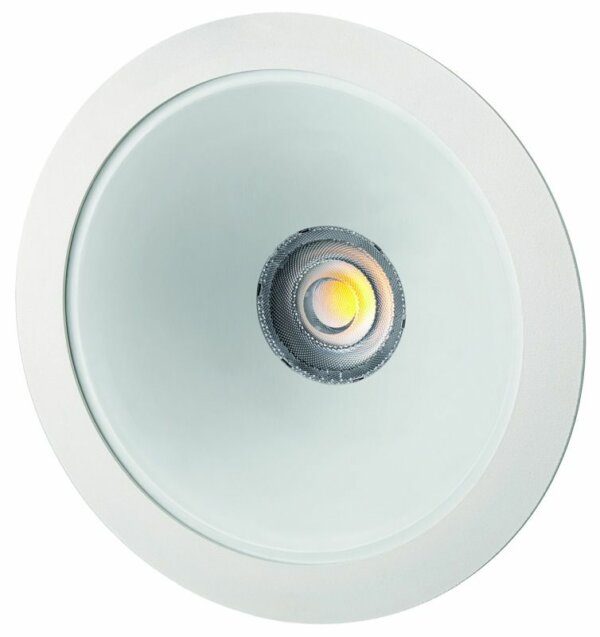 Rutec 21061NW LED-Downlight CYRA L,230V,7/9/14W,IP20,4000K,CRI80,RAL9010