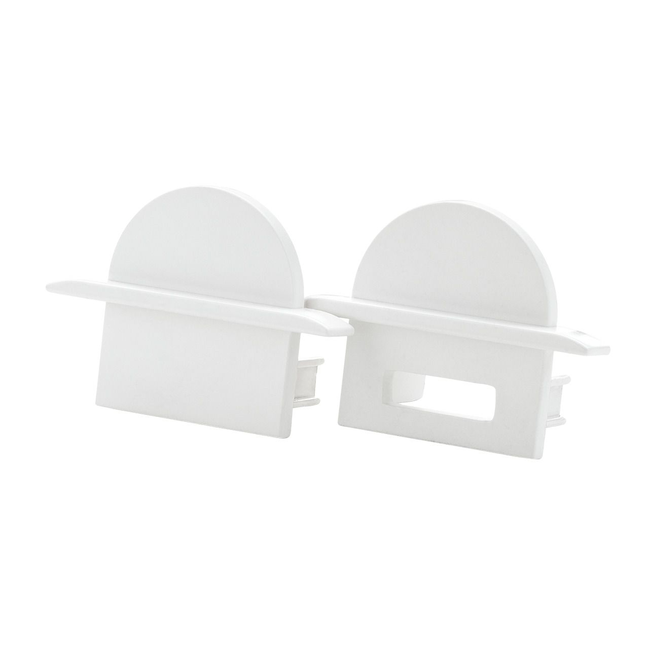 SG LEUCHTEN Endkappe ws Kst L24mm H12mm 391462