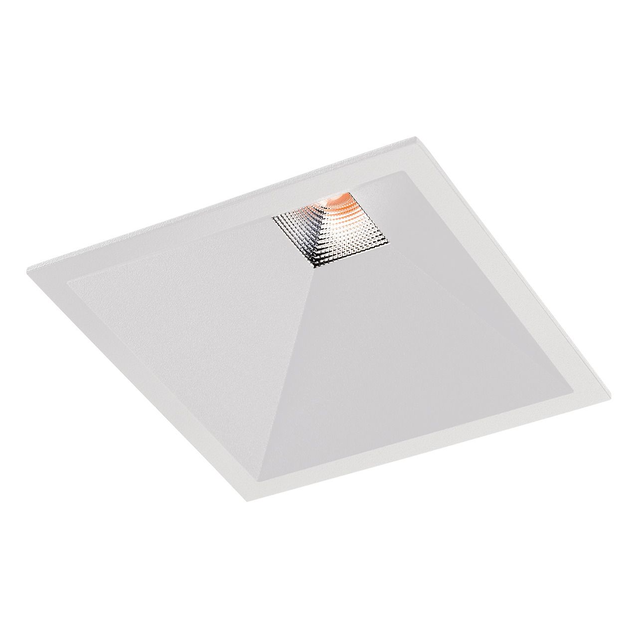 SG LEUCHTEN LED-Einbaustrahler 12W Konv Soft Square 903261 dim 1LED ws 3000K ws