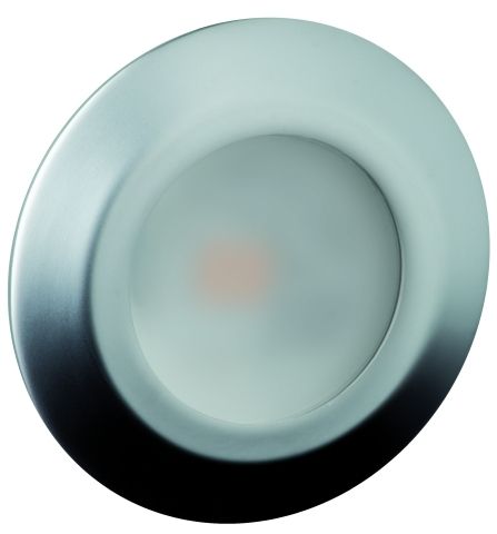 Rutec LED54209WW-V2 LARA AC RUND Chrommatt 6W IP44 220V-240V 50/60Hz