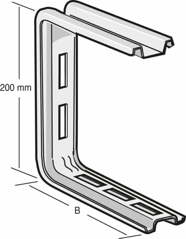 Legrand CM002760 Deckenkonsole CSC 100 GS sendzimiverzinkt