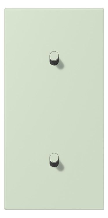 Jung LC12-20R0218 Abd. m.Kipph. "Zylinder" 2x1 Kipph. senkr. LS 1912 ver