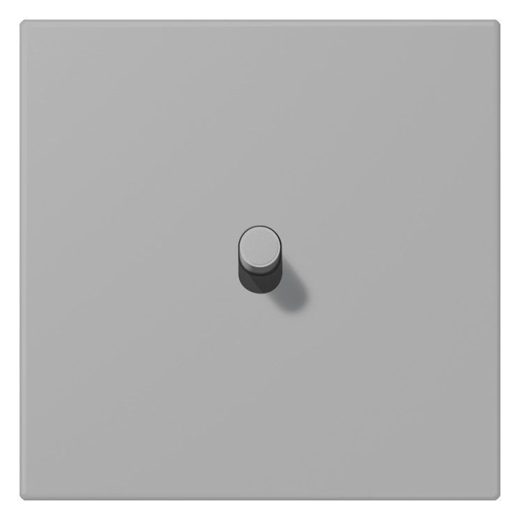 Jung LC12-0R0204 Abd. m.Kipph. "Zylinder" 1 Kipph. LS 1912 gris moyen