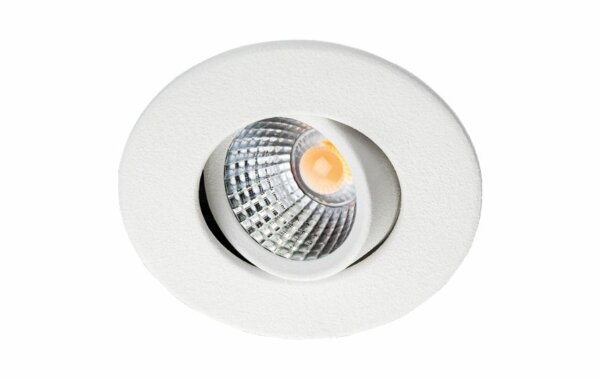 SG LEUCHTEN LED-Einbaustrahler 4W Konv 907019 1LED sw 2700K ws 240lm sw mt Alu