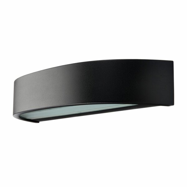 SG LEUCHTEN LED-Deckenanbauleuchte 7W sw CURVE 611396 2700K 530lm