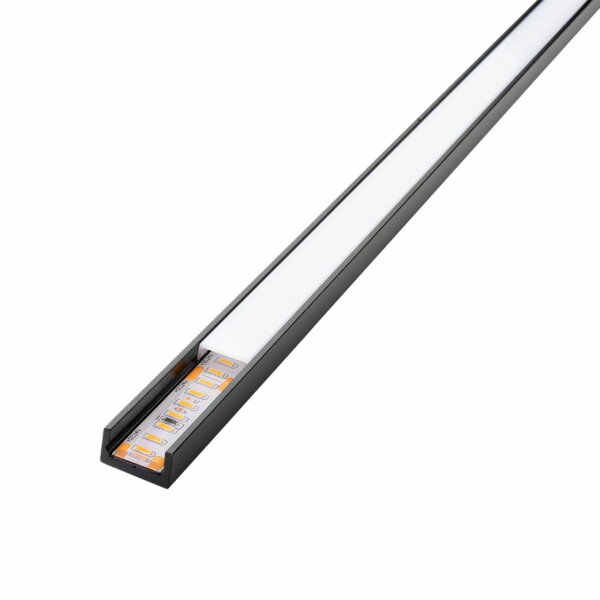 SG LEUCHTEN Dekorelement sw Alu L1800mm 391476 H9mm