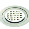 Rutec LED55019WW-V2 LARA RUND Eisengebürstet 2W 21 LED – Bild 3