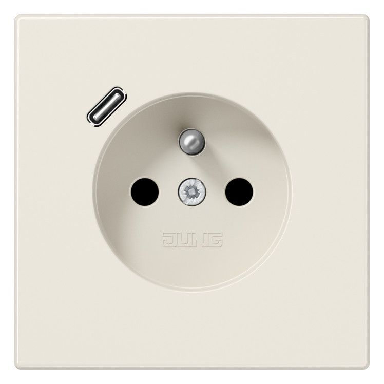 Jung LS1520F-18C Steckdose Frz/Belg m.USB Typ C