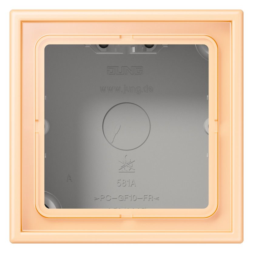 Jung LC 581 A 223 AP-Kappe 1fach Duroplast lackiert Serie LS ocre (32060)