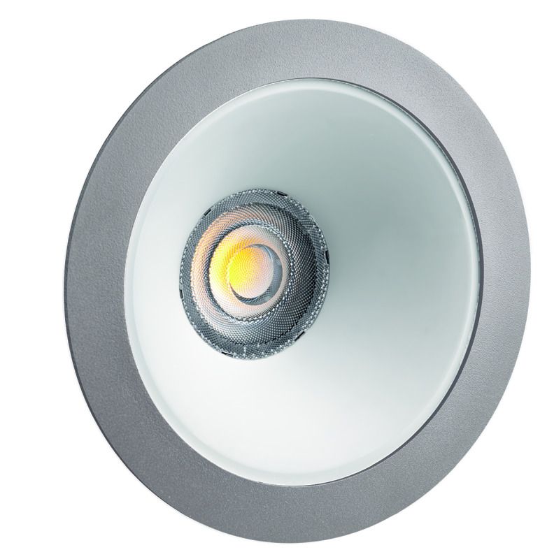 Rutec 21099WW LED-Downlight CYRA XL,230V,18/24W,IP20,3000K,CRI80,RAL9006