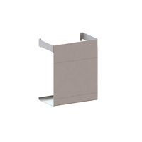 Van Geel 351563 Deckel T-Stück 110x63 RAL9010