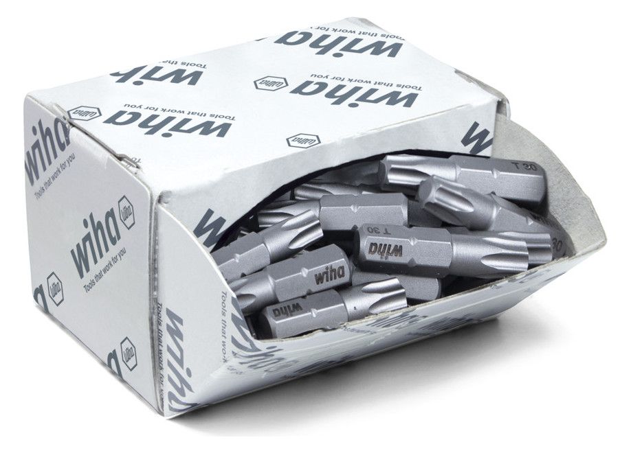 Wiha 7929Z 7015Z T30x25mm Bit Set Standard 25mm 08069