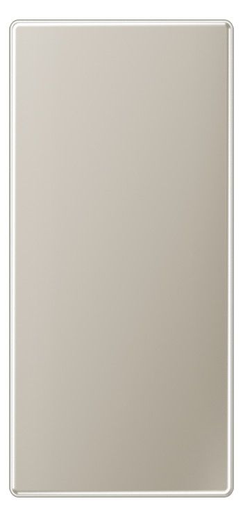 Jung ES50NA Abd. in Tastenfarbe F50 LS Edelstahl