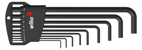 Wiha 352H9B Classic Set Stiftschlüssel im Halter 06386