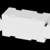 F-TRONIC Modular-Kupplung 5E 2x RJ45 ger PPV5 Buchse/Buchse einrasten – Bild 4