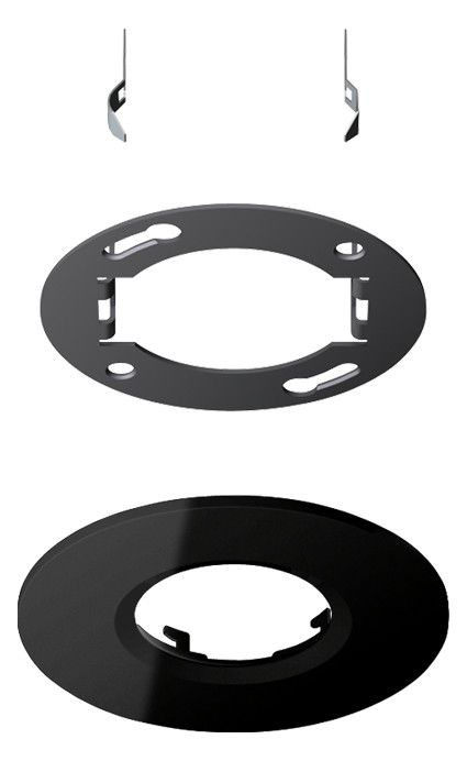 Jung PMM-UP-SET-SW Unterputz-Set f.KNX Präsenzmelder Automatiks. schwarz