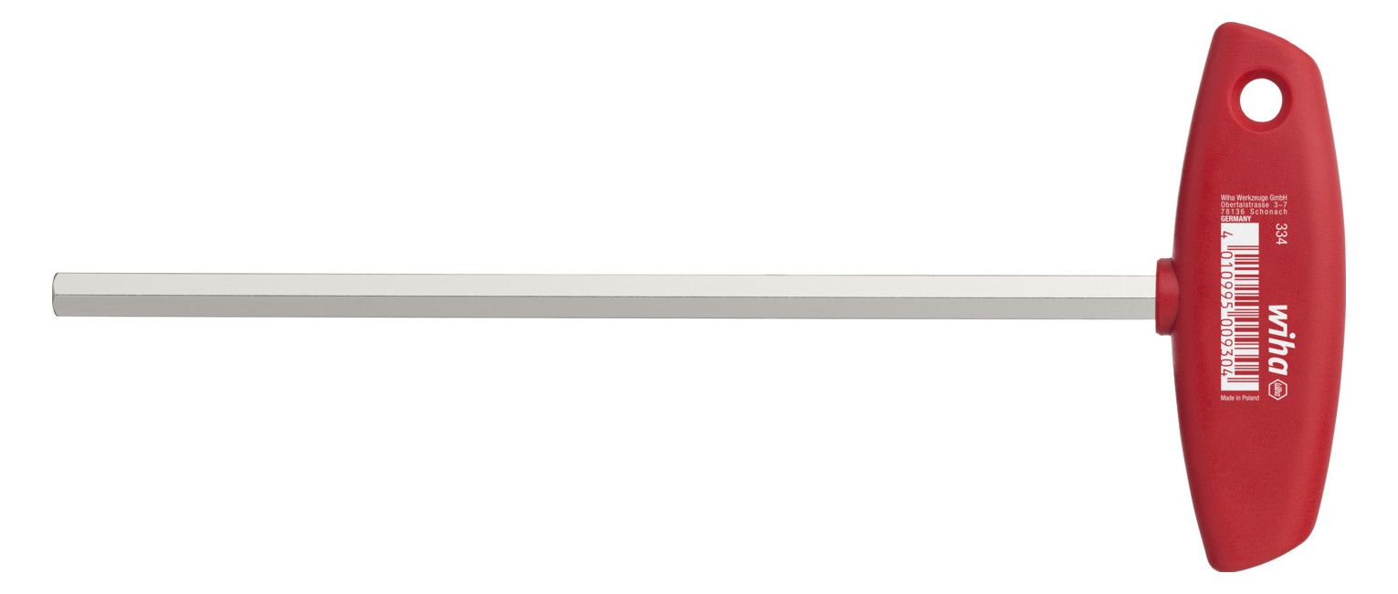 Wiha 334 5,0x200mm Stiftschlüssel m.Quergriff 00918