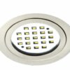 Rutec LED55019WW-V2 LARA RUND Eisengebürstet 2W 21 LED – Bild 2