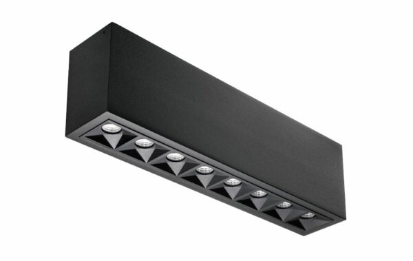 SG LEUCHTEN LED-Deckenanbauleuchte 15W INSPIRE 320830 3000K 950lm sw Konv