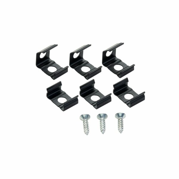 SG LEUCHTEN Befestigungsset sw Alu 391282