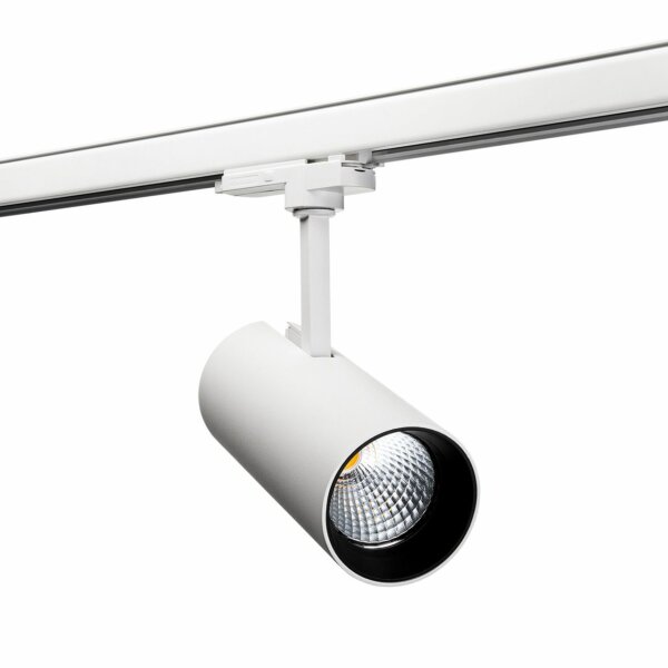 SG LEUCHTEN LED-Schienenstrahler 26W ws TUBE 312450 Konv DALI 1LED 3000K ws ws