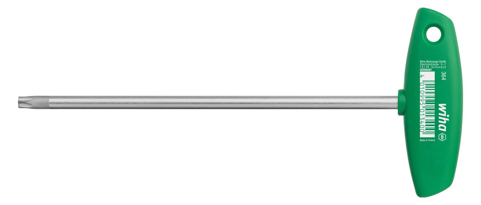 Wiha 364 T9x100mm Stiftschlüssel m.Quergriff 01328