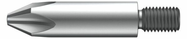 Wiha 7321Z PH2x45mm Bit m.Gewinde 01943 m.Gewinde 01943