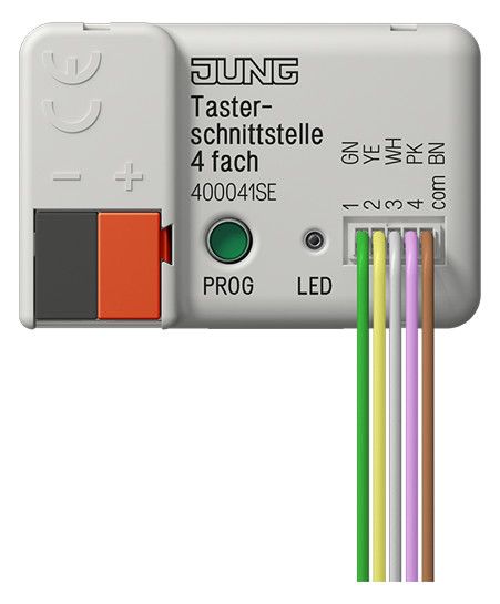 Jung 400041SE KNX Tasterschnittstelle 4fach
